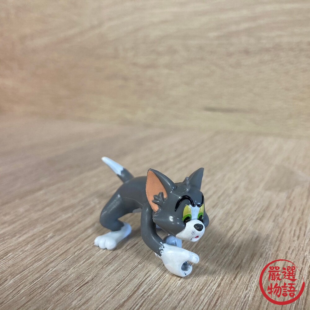 湯姆貓與傑利鼠拔河公仔 日本扭蛋 轉蛋 小不點 黑白貓 日本扭蛋 收藏品 T-ARTS-圖片-6