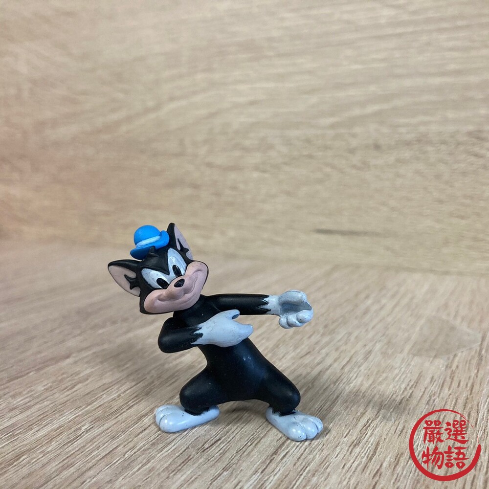 湯姆貓與傑利鼠拔河公仔 日本扭蛋 轉蛋 小不點 黑白貓 日本扭蛋 收藏品 T-ARTS-圖片-7