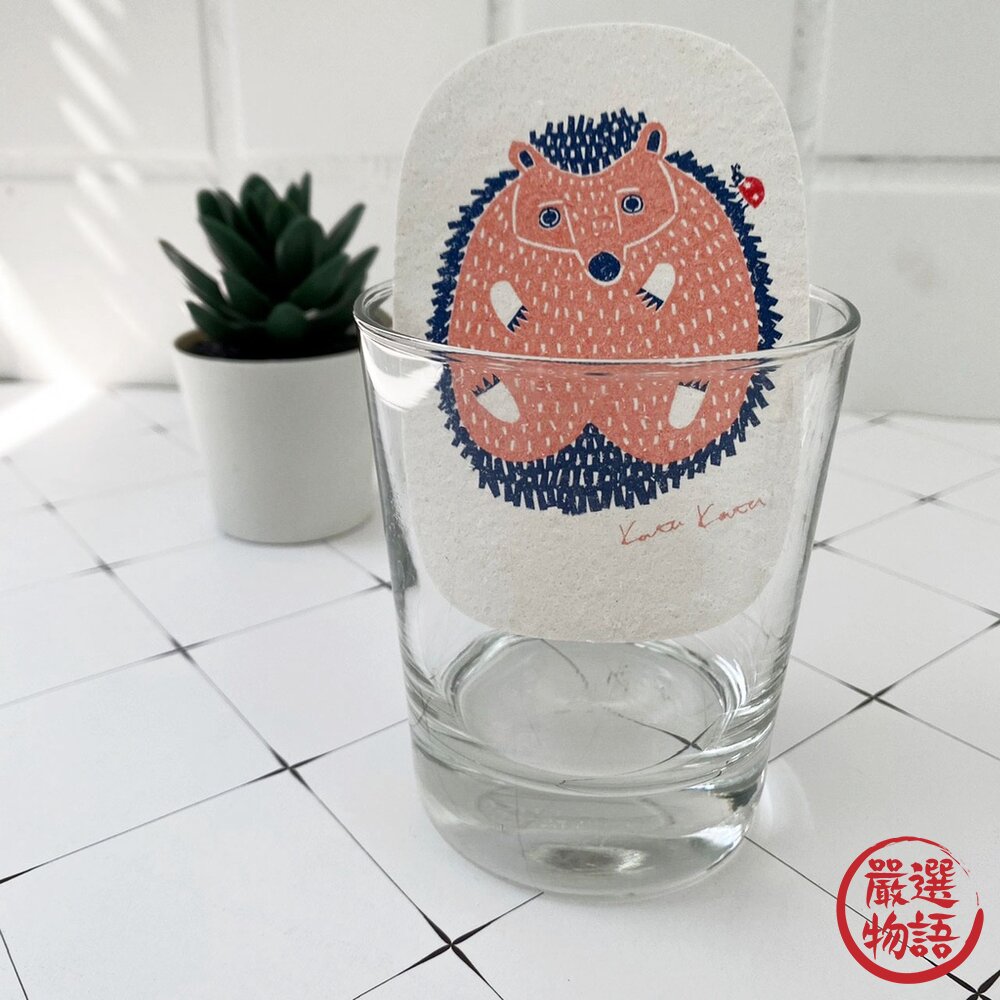 日本進口 德國製 纖維素海綿 木漿海綿 環保材質|菜瓜布 木漿棉 超吸水 不掉棉絮 抗菌 速乾 清潔海綿-圖片-1