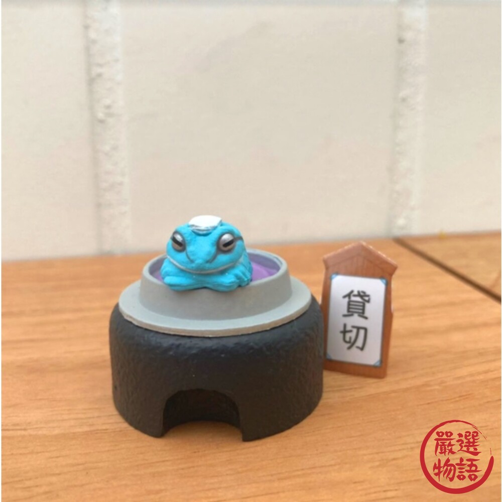 YELL扭蛋 青蛙 海豹 大象 柴犬 兔子 盒玩 動物 泡湯 溫泉 日本轉蛋 療癒玩具-圖片-3
