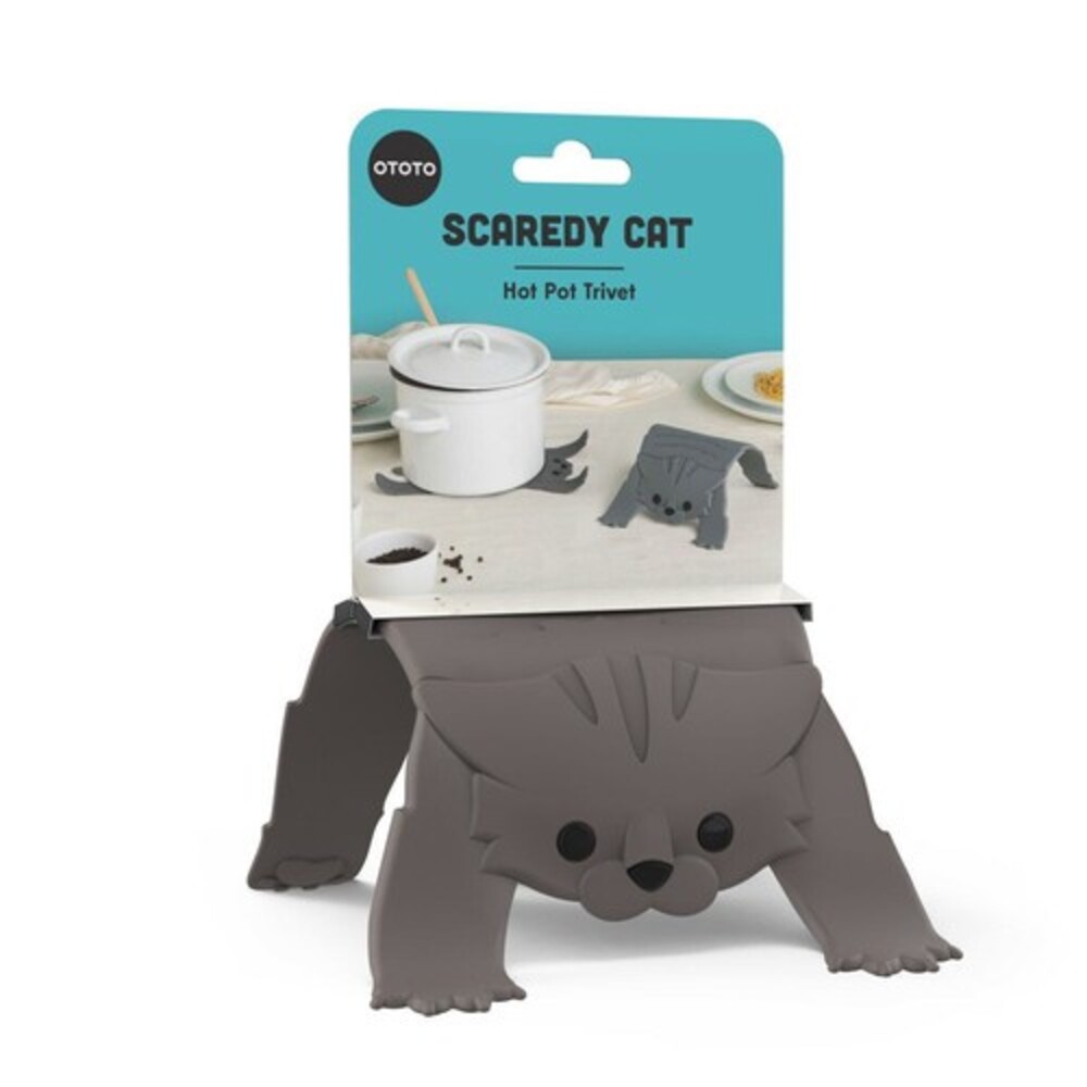 SF-016662-OTOTO 貓咪隔熱墊 隔熱餐墊 防燙墊 隔熱墊 隔熱套 矽膠隔熱墊 墊子 鍋墊 矽膠墊