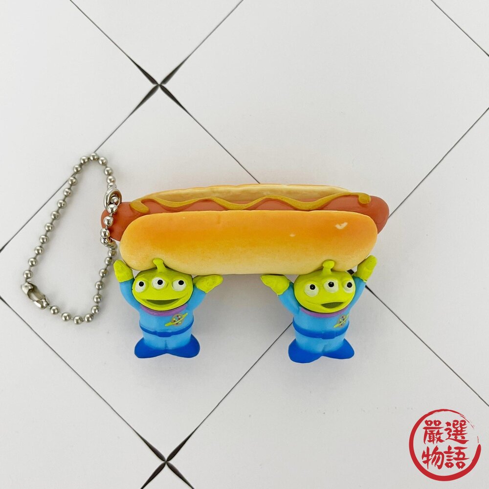 三眼怪美味食物扭蛋 三眼怪扭蛋 公仔|扭蛋 吊飾 鑰匙圈 玩具 三眼怪 迪士尼 日本扭蛋-圖片-5