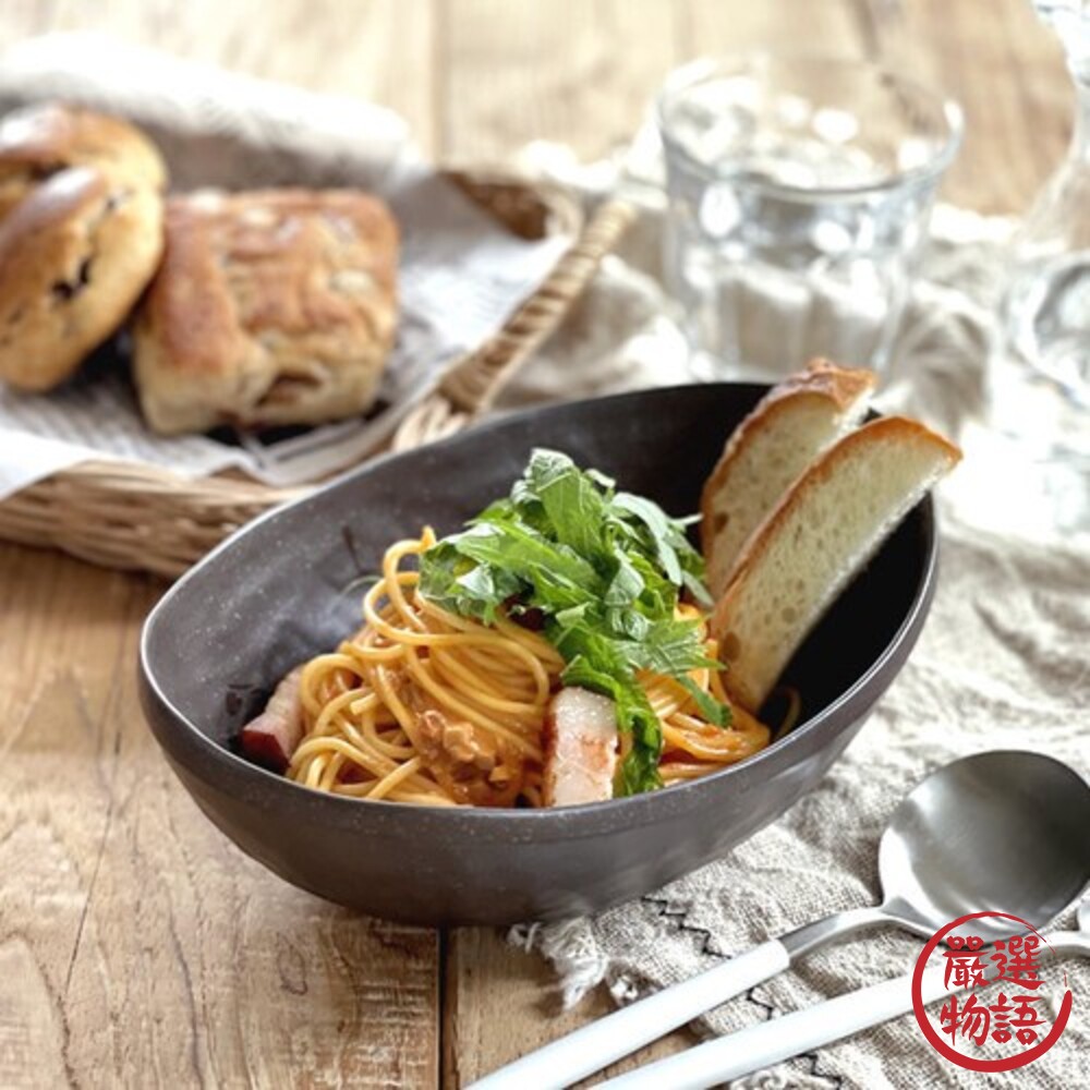 日本製 美濃燒 陶瓷盤 碗盤 月牙型餐碗 餐盤 盤子 日式餐盤 碗盤器皿 盤 瓷盤 陶瓷盤子-圖片-7