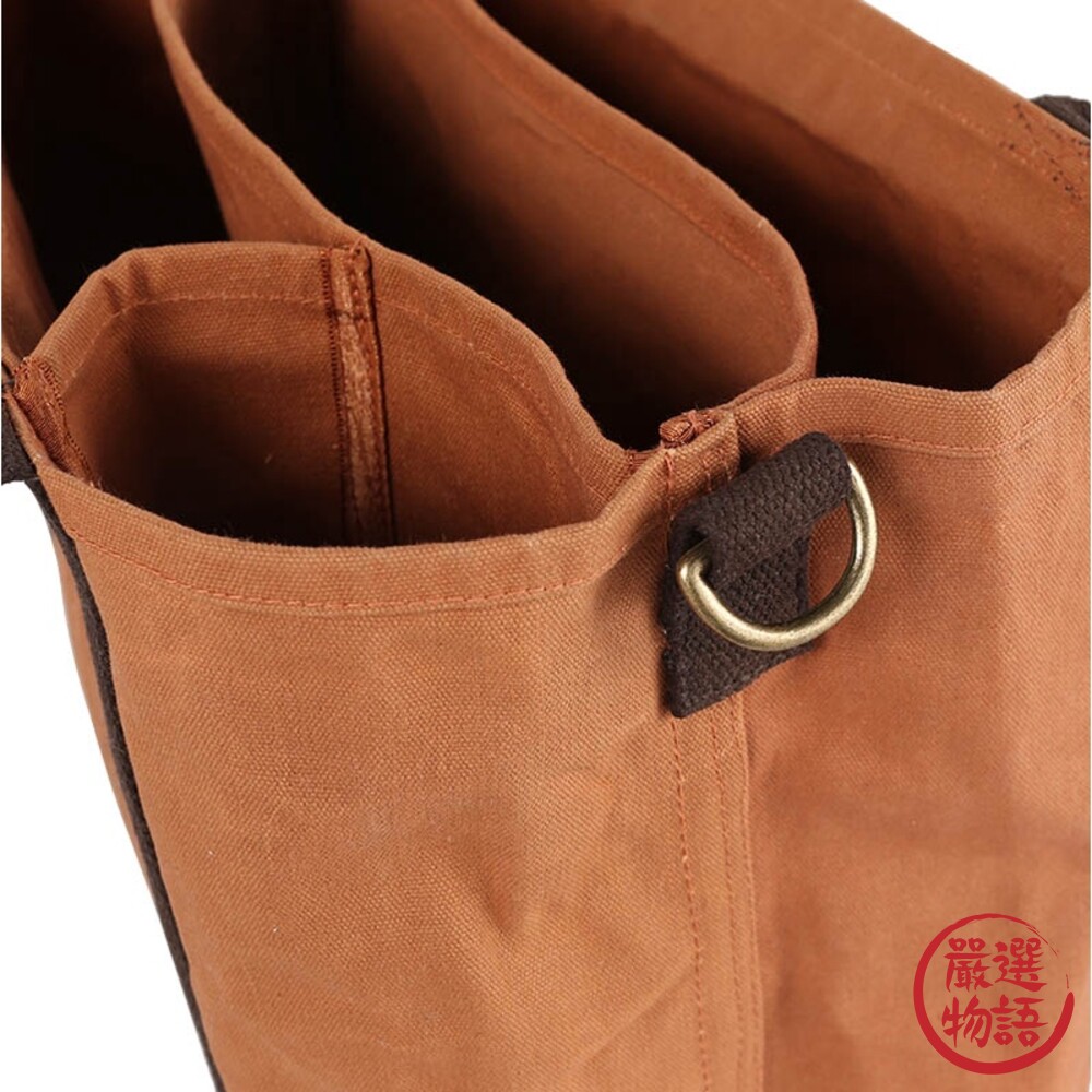 日本 DULTON 托特包 手提包 工作袋 工作包 工具包 工業風 多層收納 大容量-圖片-11