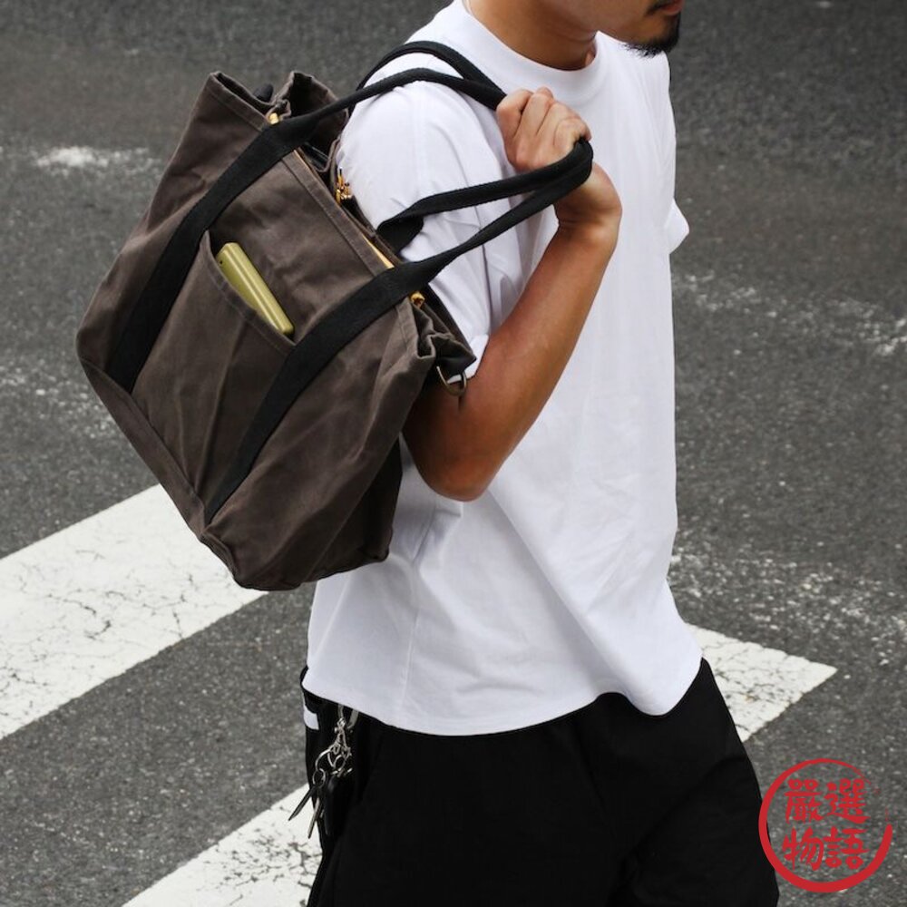 日本DULTON托特包手提包工作袋工作包工具包工業風多層收納大容量