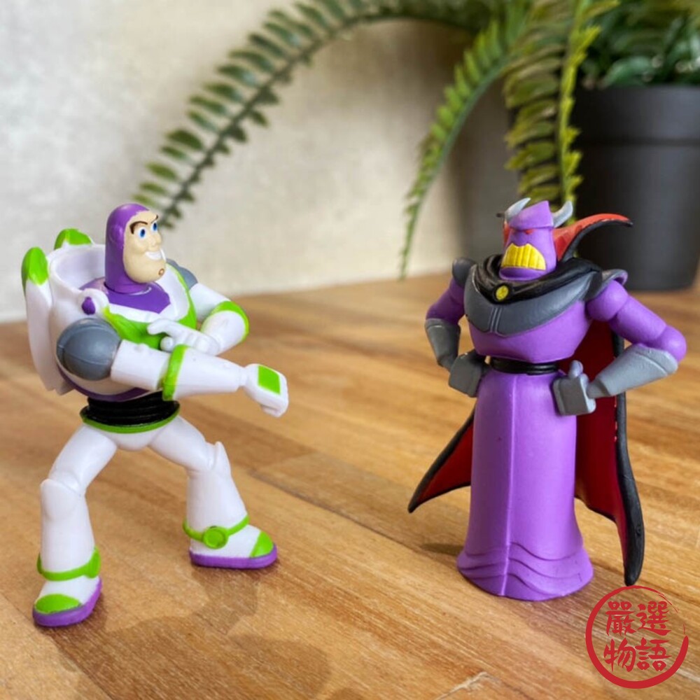 玩具總動員 排排站公仔 札克天王 巴斯光年 盒玩 扭蛋 玩具 萬代 BANDAI-圖片-2