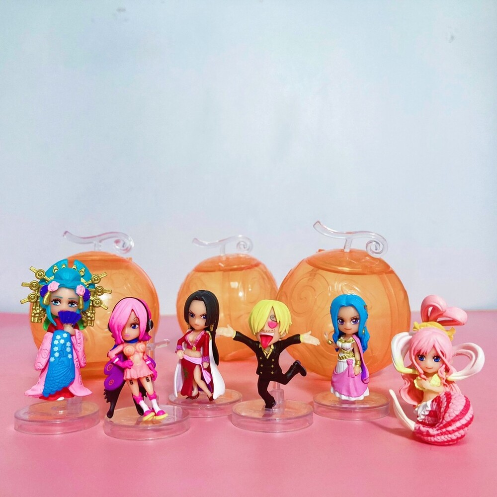 SF-017083-萬代 扭蛋 海賊王扭蛋 航海王 果實公仔 惡魔果實 能力者 香吉士 九蛇 小紫 轉蛋