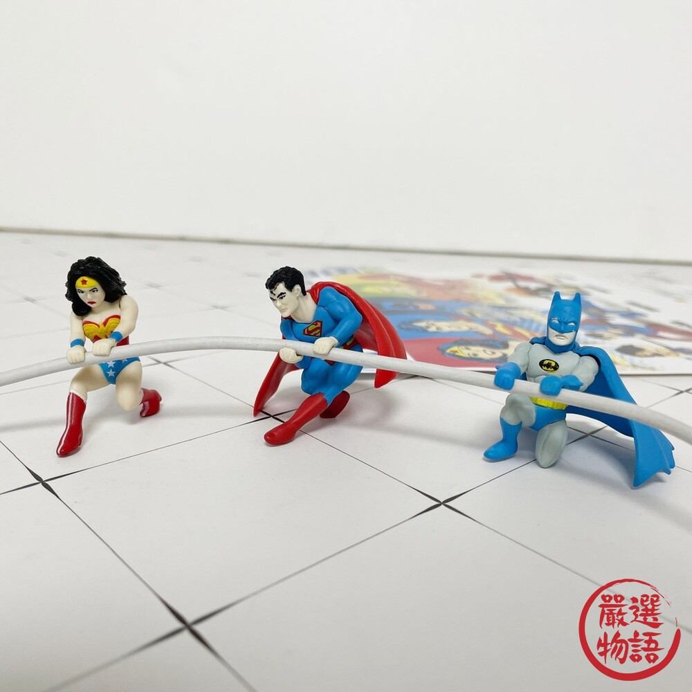 DC英雄 充電線 公仔 扭蛋 轉蛋 扭蛋公仔 DC 蝙蝠俠 蝙蝠俠公仔 神力女超人 閃電俠-圖片-2