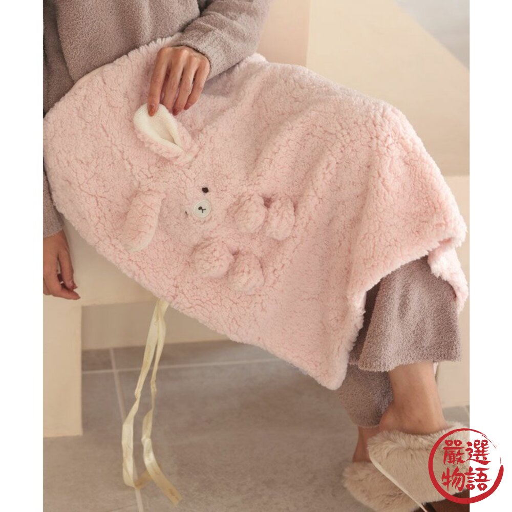 Mokomoko動物毯 毛毯 午睡毯 毯子 午睡被 被子 輕膚毛毯 被毯 收納毯-圖片-1