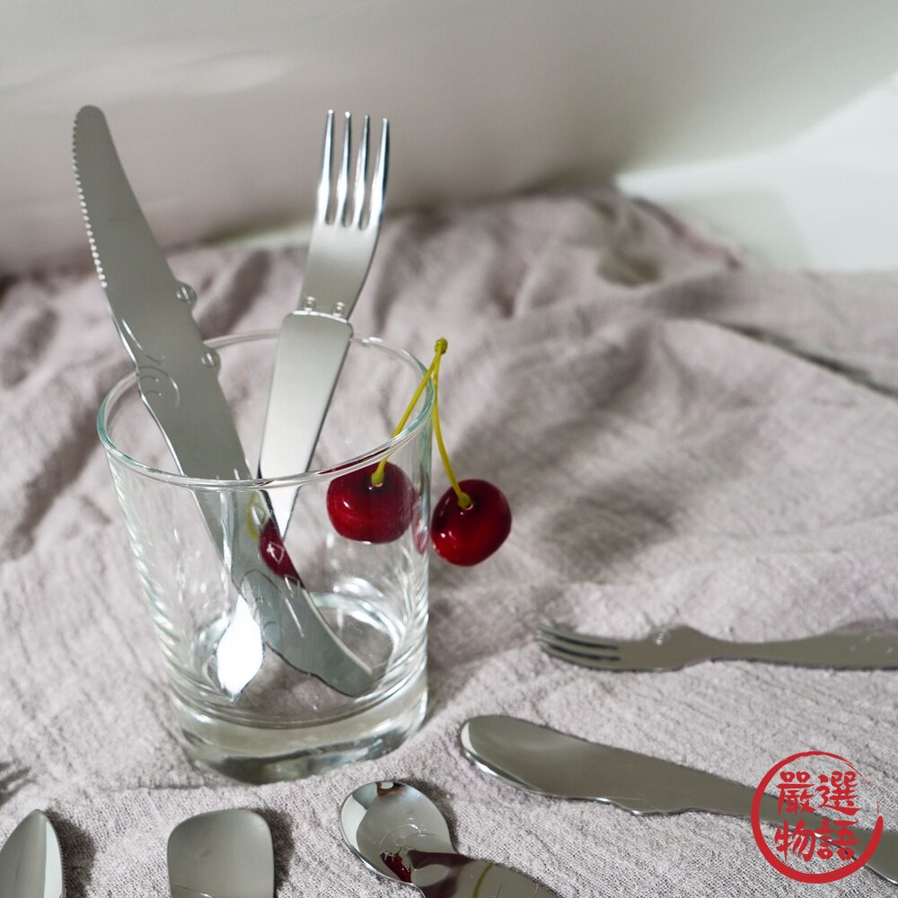 日本製 不鏽鋼餐具 廚房餐具 餐刀 叉子 動物餐具 日本餐具 湯匙 冰淇淋湯匙 水果叉 果醬抹刀-圖片-3