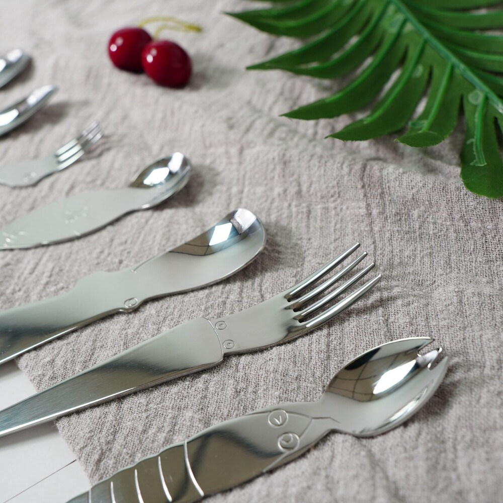 SF-017164-日本製 不鏽鋼餐具 廚房餐具 餐刀 叉子 兒童餐具 日本餐具 湯匙 冰淇淋湯匙 水果叉 果醬抹刀