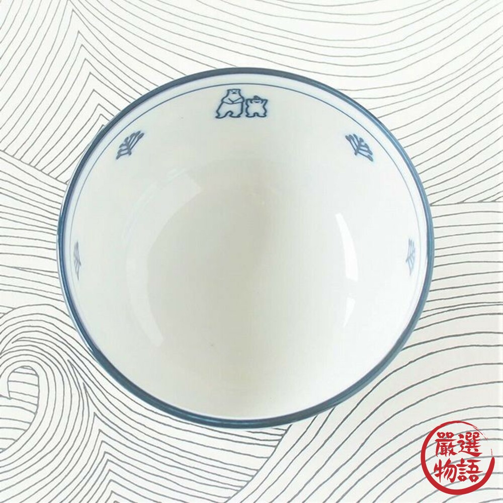 日本製美濃燒 北極熊輕量飯碗 北歐 餐具 湯碗 碗 飯碗 食器 陶瓷-圖片-7