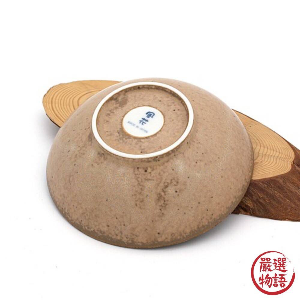 日本製 日式餐碗 美濃燒 復古 十草 湯盤 甜點盤 復古盤 陶瓷盤 小盤 菜盤 盤子-圖片-6