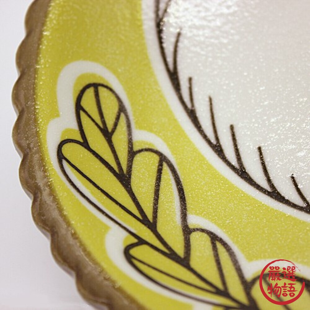 日本製 美濃燒 花卉盤 餐盤 陶瓷餐盤 陶瓷碗 深盤 碗 大盤子 陶瓷盤 水果盤 小碟子 盤-圖片-2