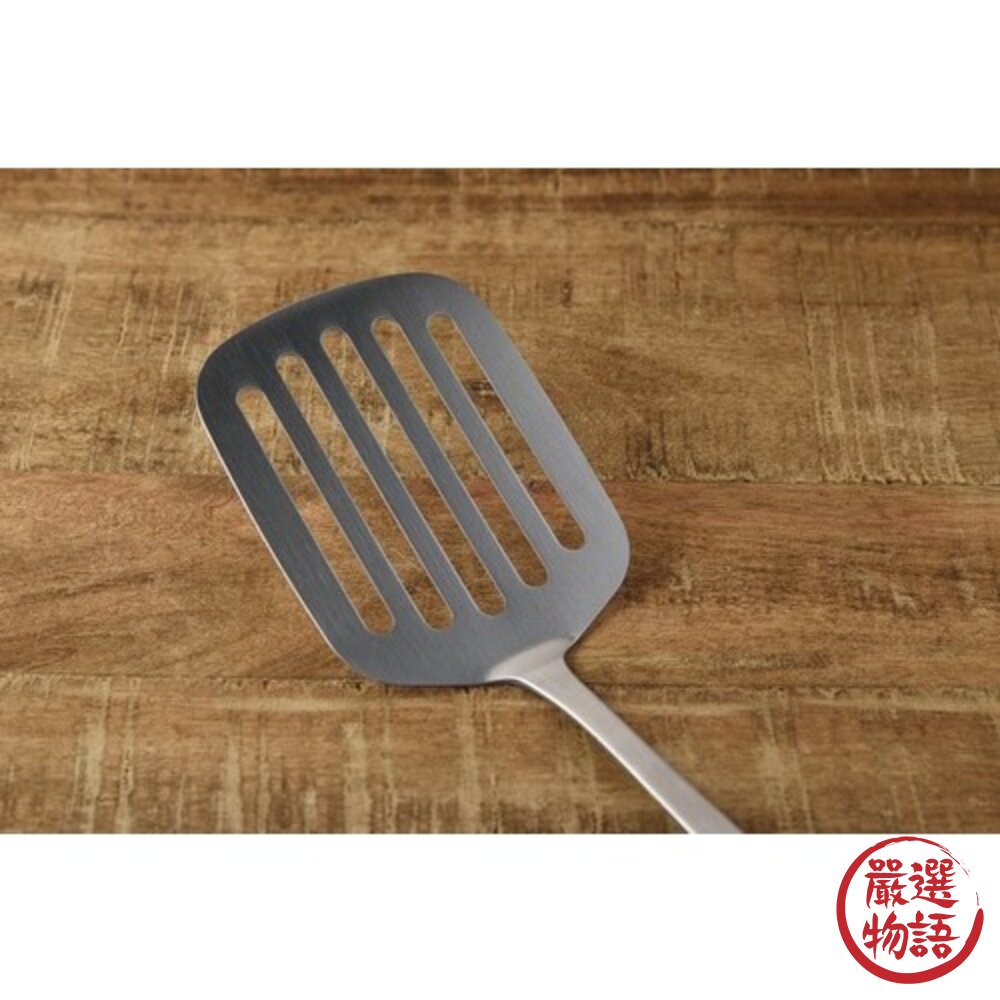 日本製 燕三條 不銹鋼鍋鏟 鍋鏟 煎鏟 不鏽鋼餐具 炒菜 廚房 料理道具 鏟子 吊掛鍋鏟-圖片-1