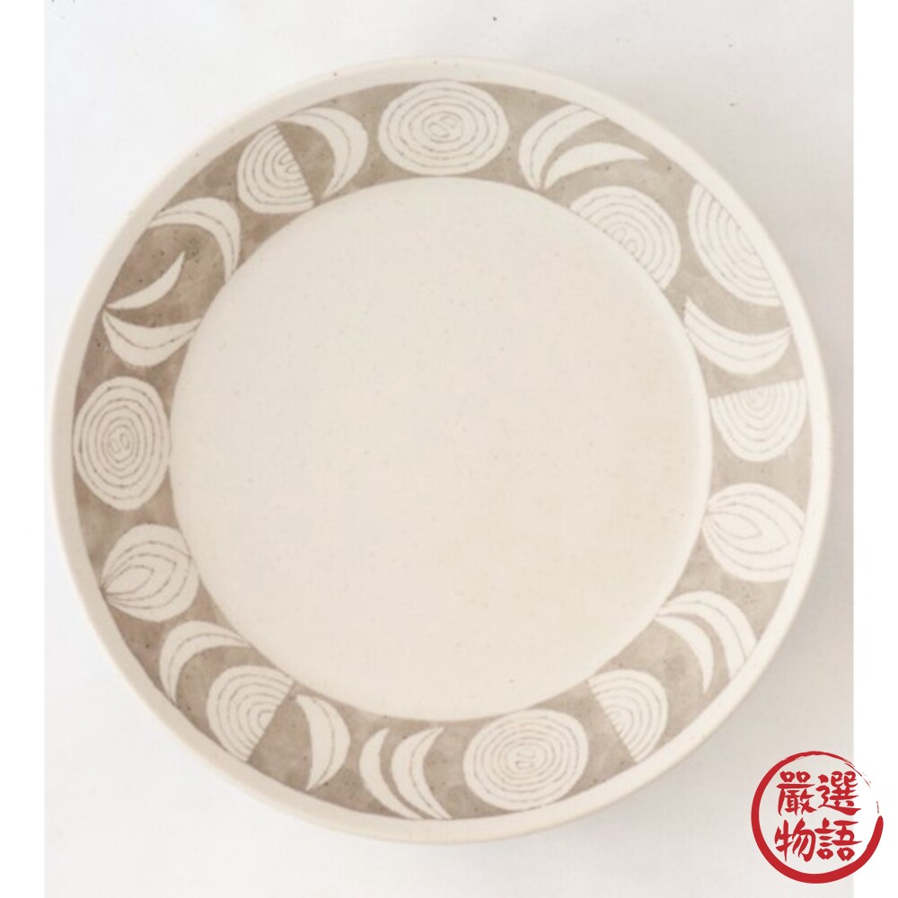 日本製 職人手繪 陶瓷盤 圓型餐盤 美濃燒 大盤 餐盤 菜盤 沙拉盤 咖哩盤 盤子 義大利麵盤-圖片-3