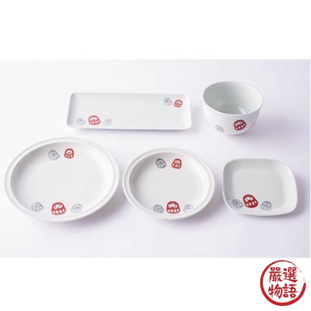 日本製 波佐見燒 達摩盤 餐盤 達摩碗 餐碗 Hasami 天龍窯 湯碗 丼飯碗-圖片-2