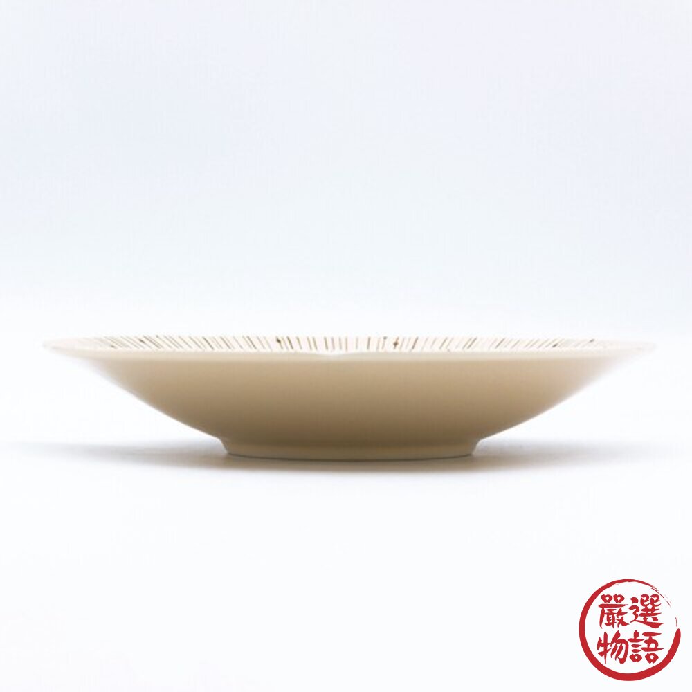 日本製 美濃燒 陶瓷餐盤 千段十草 陶瓷盤 | 碗盤 深盤 餐盤 菜盤 盤子 陶瓷盤子 沙拉盤-圖片-8