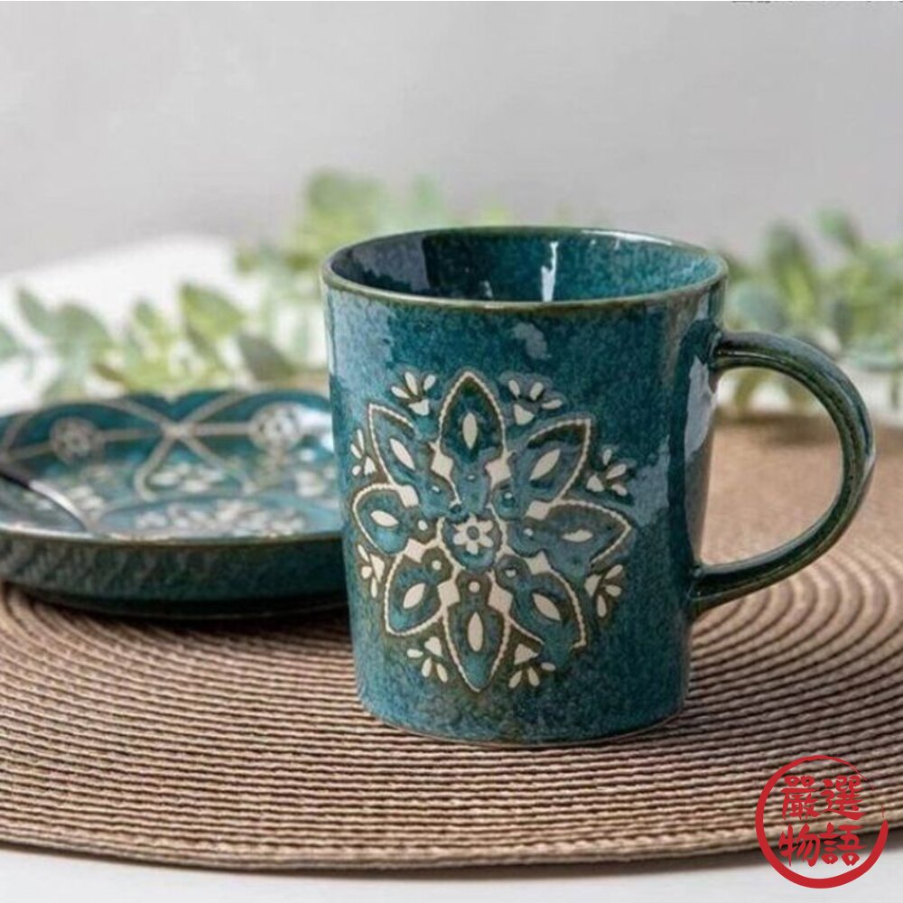 日本製 美濃燒 摩洛哥馬克杯 陶瓷馬克杯 日式杯 咖啡杯 輕量杯 馬克杯 水杯 杯子 杯 日式餐具-圖片-2