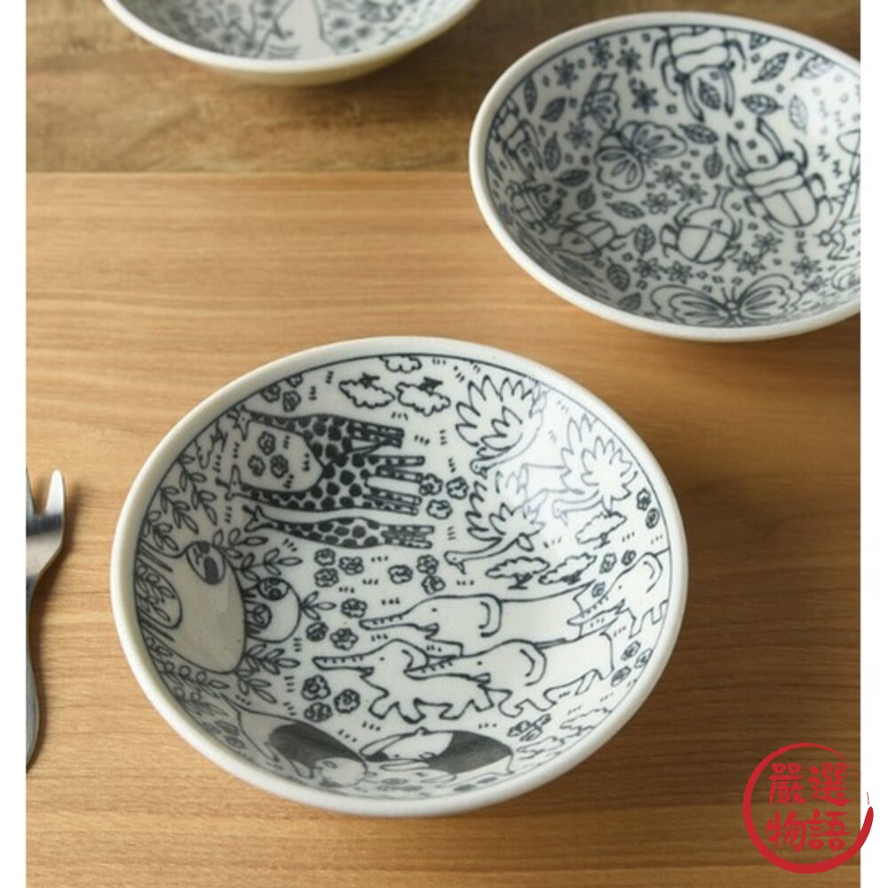 日本製 美濃燒 動物餐盤 深盤 餐盤 盤子 兒童餐盤 甜點盤 點心盤 水果盤 盤 日本餐盤 封面照片
