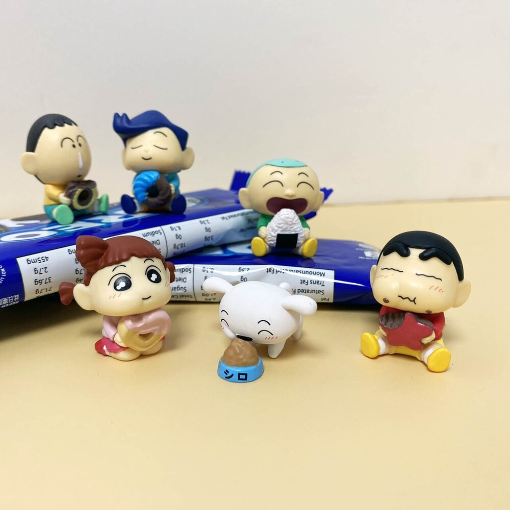 SF-017358-萬代 轉蛋 蠟筆小新扭蛋 扭蛋 蠟筆小新公仔 盒玩 小新 公仔 療癒小物 蛋糕裝飾公仔