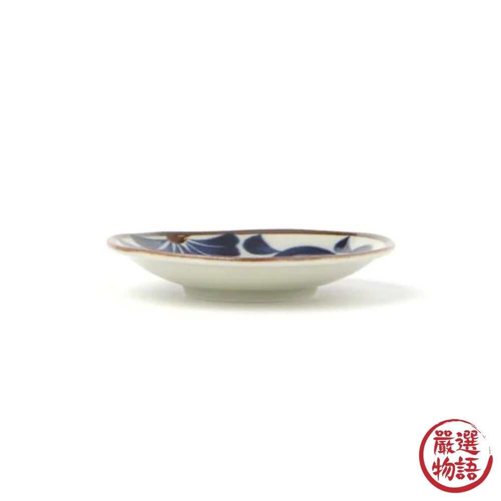日本製 美濃燒 藍彩唐草餐盤 碗盤 餐盤 前菜盤 炸物盤 點心盤 甜點盤 麵包盤 沙拉盤 盤 盤子-圖片-4
