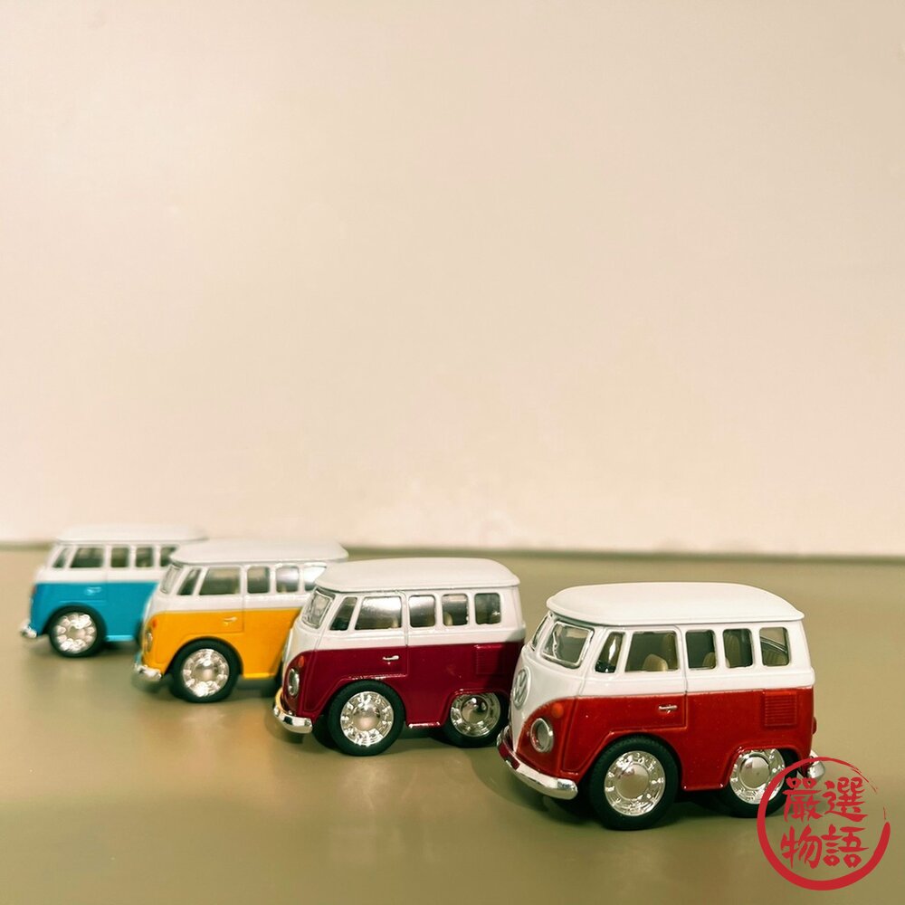 經典福斯名車 車模型 迴力車 模型 日本 公仔 福斯 復古車 玩具車 蛋糕裝飾 車子 車-圖片-1