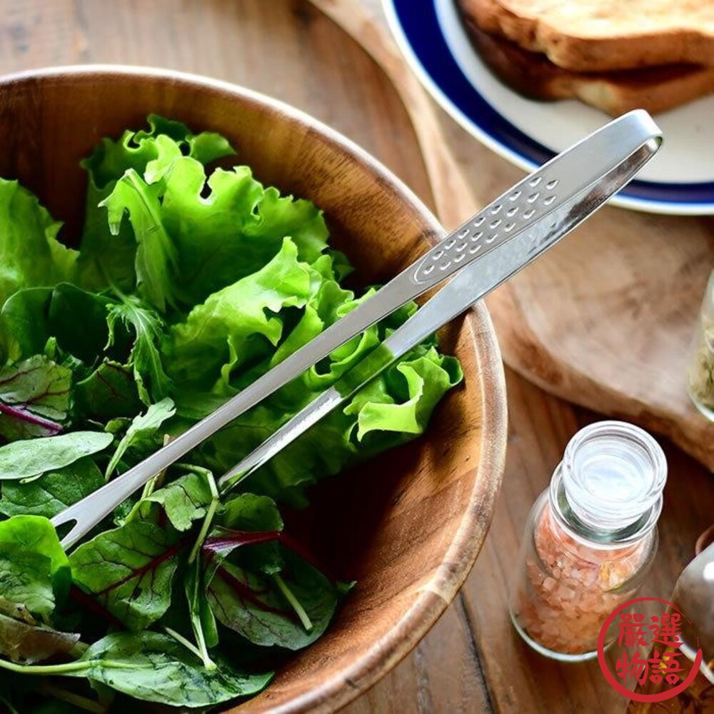 日本製 中秋烤肉 不鏽鋼烤肉夾 燒烤夾 分菜夾 料理夾 分食夾 烘焙夾 燒肉夾 EBM 江部松商事-圖片-1