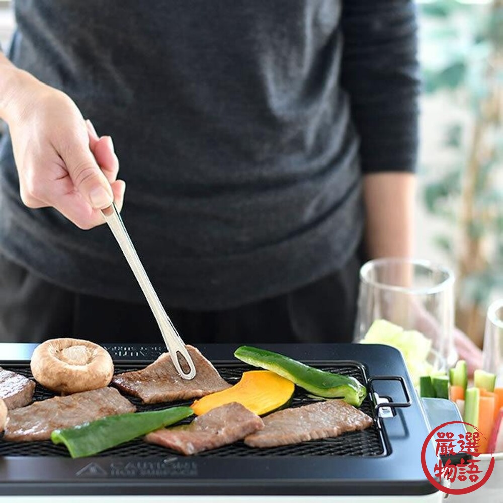 日本製中秋烤肉不鏽鋼烤肉夾燒烤夾分菜夾料理夾分食夾烘焙夾燒肉夾EBM江部松商事