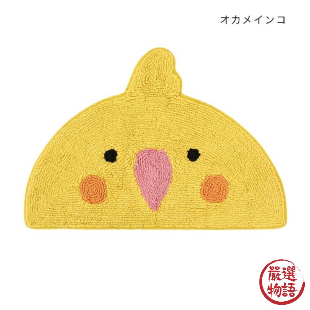 TOMO半圓地墊 玄關地墊 動物地墊 柴犬地墊 地毯 玄鳳鸚鵡 腳踏墊 墊子 門口地墊-圖片-3