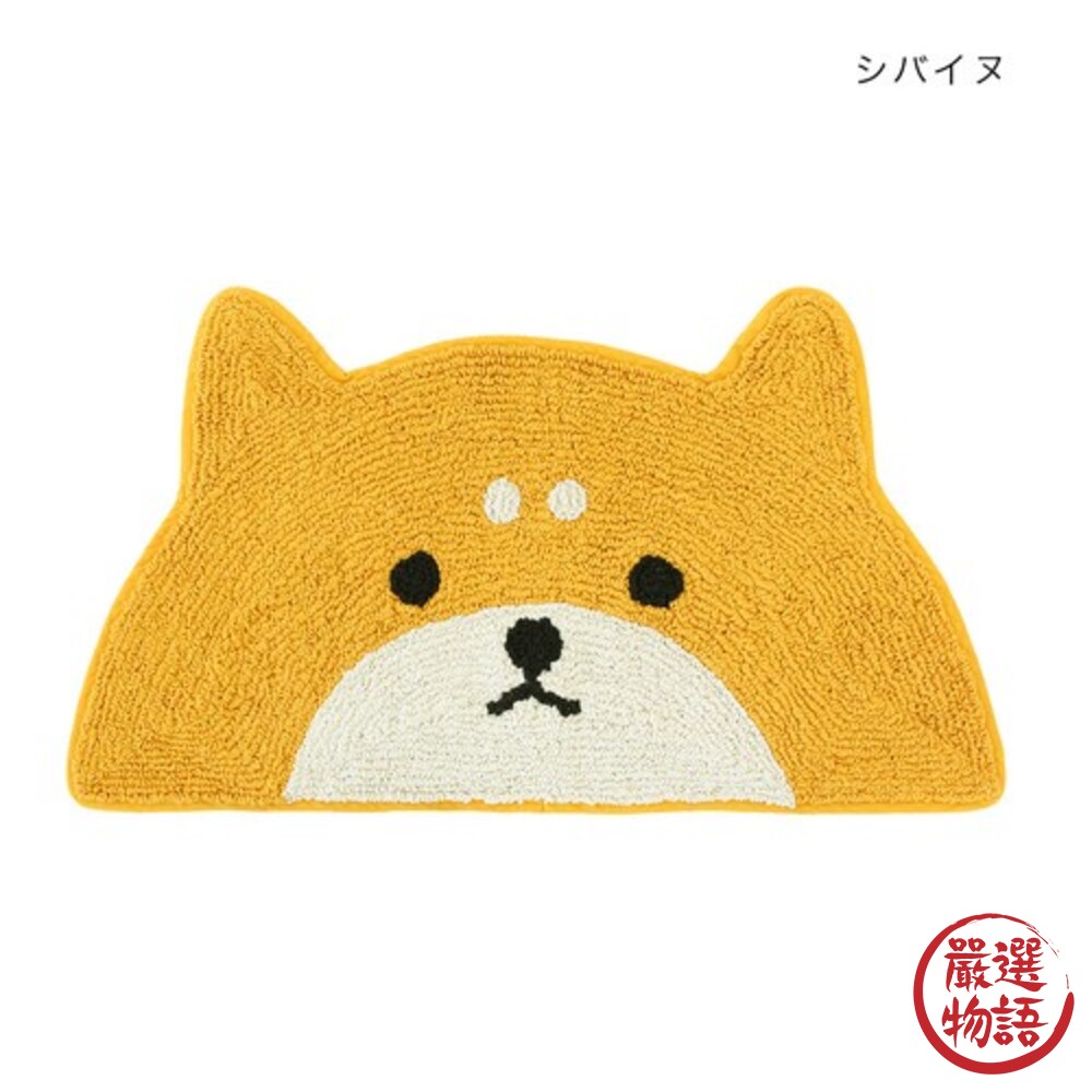 TOMO半圓地墊 玄關地墊 動物地墊 柴犬地墊 地毯 玄鳳鸚鵡 腳踏墊 墊子 門口地墊-圖片-4