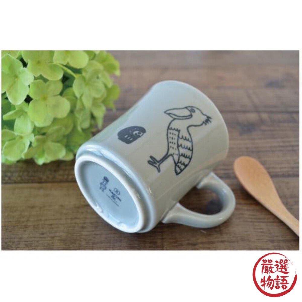 日本製 大嘴鳥 達摩 陶瓷咖啡杯 杯 咖啡杯 茶杯 水杯 馬克杯 陶瓷杯 牛奶杯 杯子 陶瓷-圖片-5