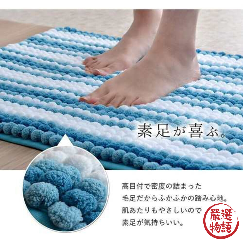 超吸水腳踏墊 吸水地墊 浴室地墊 防滑地墊 瞬間吸水 防滑墊 踏墊 地毯 門墊 玄關 浴室-圖片-2