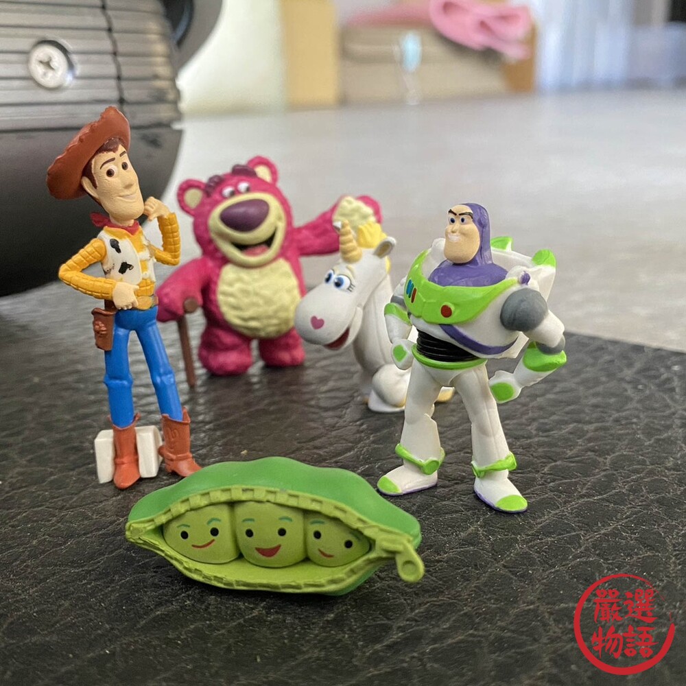 日本製 BANDAI 萬代 玩具總動員3 排排站公仔 巴斯光年 熊抱哥 扭蛋 轉蛋 胡迪 盒玩-圖片-5