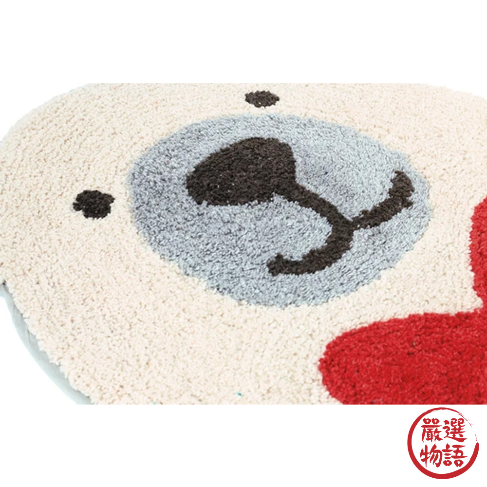 Tomo 熊熊造型腳踏墊 北極熊 棕熊 動物地墊 地毯 客廳 玄關 浴室 踏墊 廚房-圖片-2