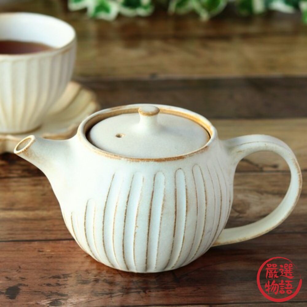 日本製 益子燒茶壺 360ml 附濾茶器 泡茶壺 茶藝 茶道 日式茶具 日本陶藝 手工窯燒-圖片-1