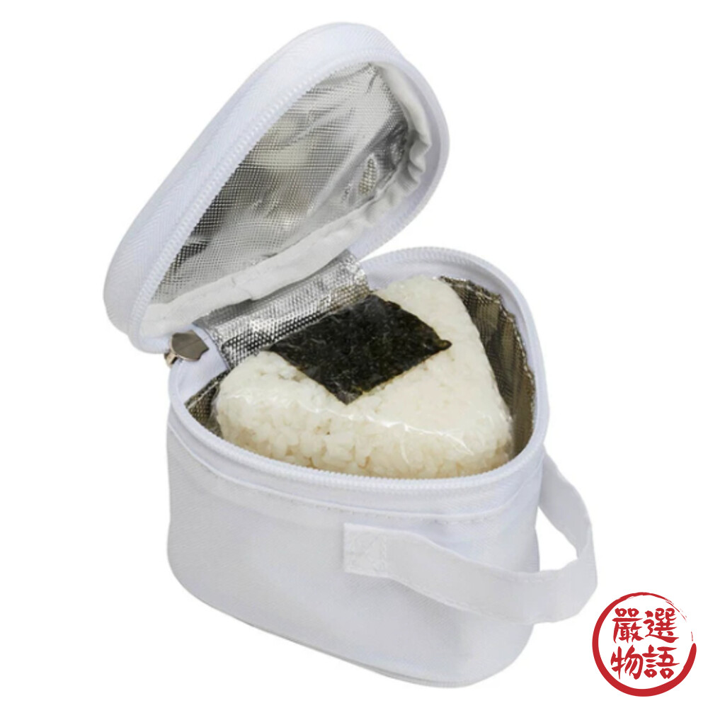 三角飯糰便當袋 三角形 飯糰午餐包 便當包 保溫袋 御飯糰包包 野餐-圖片-3