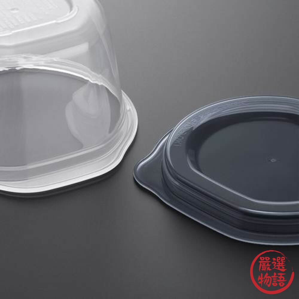 日本製 可微波 保鮮盒2入 耐熱 可堆疊 儲存盒 食物分裝盒 冰箱收納 收納盒 簡約 270ml-圖片-4