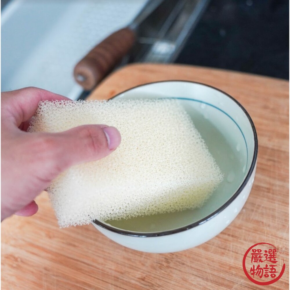 SF-018442-日本製 PAX NATURON 白色洗碗海棉 太陽油脂 去汙 清潔海棉 菜瓜布 清潔 廚房 廚房清潔
