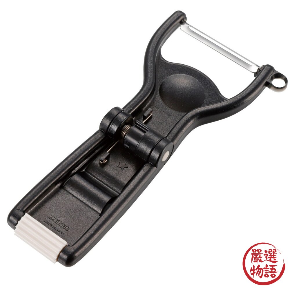 日本製造鹿牌 削皮刀 刮刀 水果削皮刀 | 蔬菜削皮 摺疊削皮刀 削皮器 削水果 刨絲刀 露營必備-圖片-7