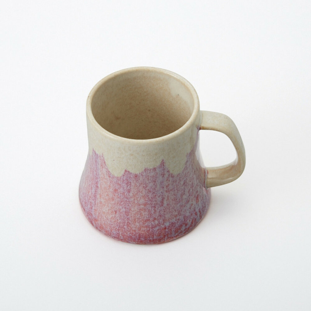 日本製 美濃燒 富士山 馬克杯 Rokuro Blut 六魯 陶瓷 杯子 咖啡杯 茶杯-圖片-5