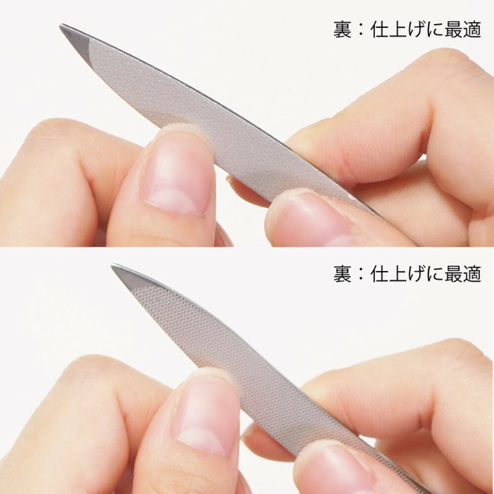SF-018597-日本製 不鏽鋼指甲銼刀 匠之技 不鏽鋼銼刀 美甲工具 磨甲器 指甲專用銼刀 指甲 修型 打磨