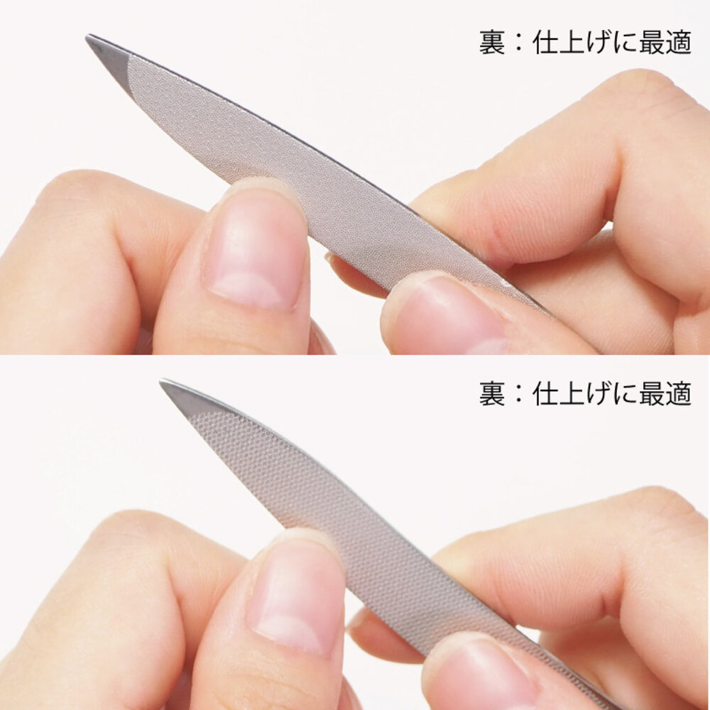SF-018597-日本製 不鏽鋼指甲銼刀 匠之技 不鏽鋼銼刀 美甲工具 磨甲器 指甲專用銼刀 指甲 修型 打磨