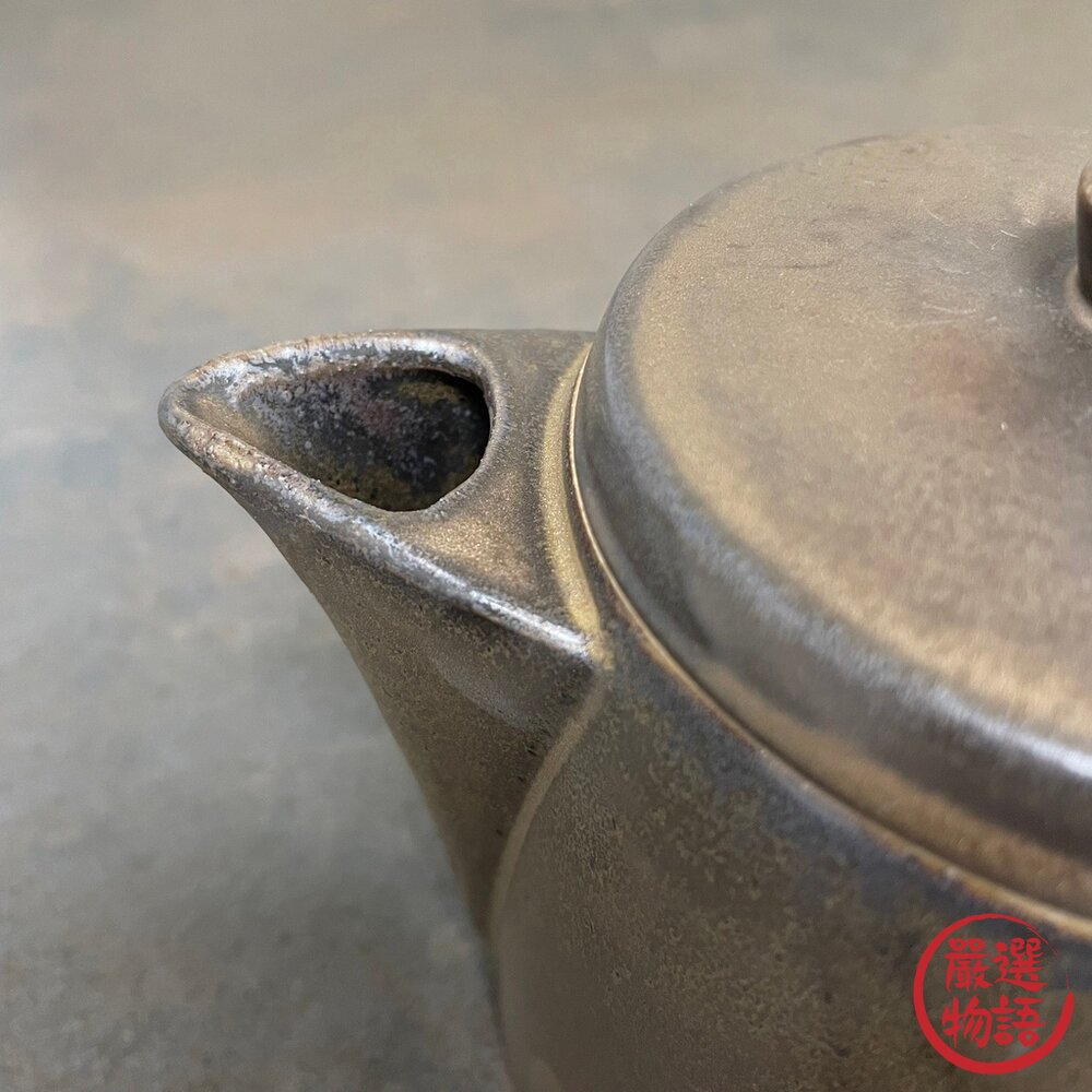 美濃燒 日本製造 復古福字 茶壺 陶瓷茶壺 泡茶壺 茶具 泡茶 瓷壺 瓷器-圖片-6