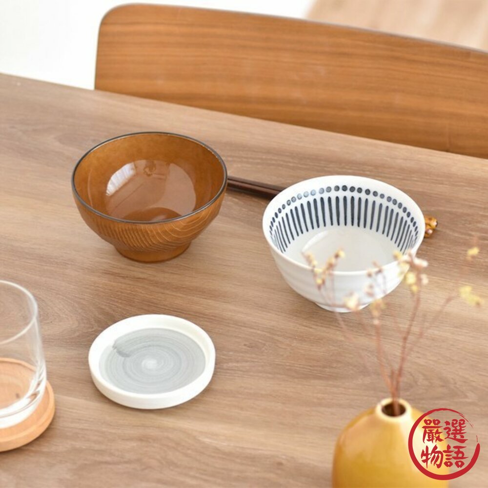 日本製 三色茶碗 陶瓷碗 飯碗 湯碗 茶碗 情侶碗 陶瓷碗-圖片-3