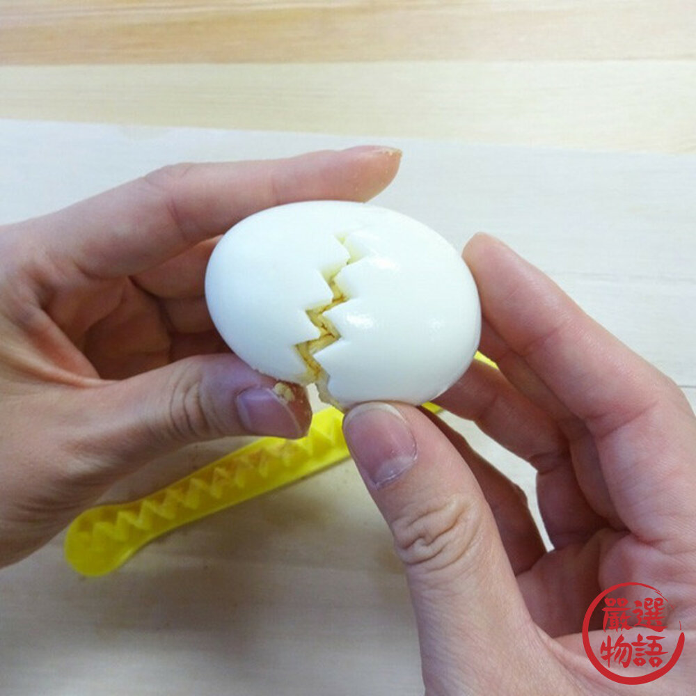 日本製 水煮蛋造型切蛋器 廚房用品 水煮蛋 雞蛋 糖心蛋 造型切蛋器 切蛋 切水煮蛋 蛋 蛋料理-圖片-3