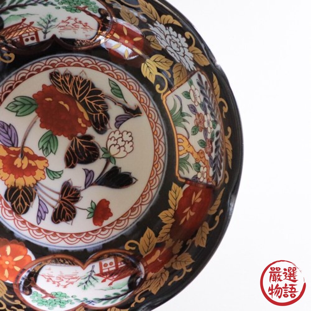 日本製 美濃燒 陶瓷碗 宮廷風 花邊造型碗 拉麵碗 | 碗 碗盤 陶瓷碗 湯碗 飯碗 餐碗 日式碗盤-圖片-3