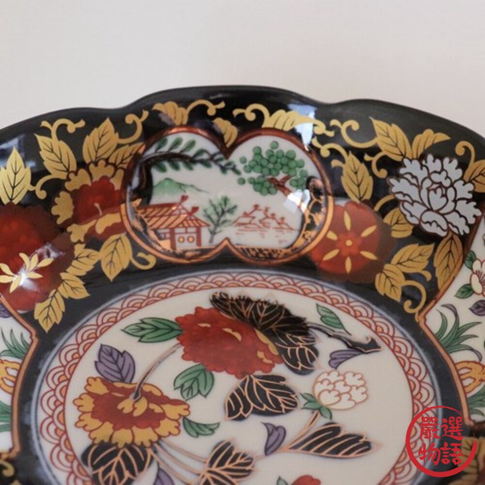 日本製 美濃燒 陶瓷碗 宮廷風 花邊造型碗 拉麵碗 | 碗 碗盤 陶瓷碗 湯碗 飯碗 餐碗 日式碗盤-圖片-4