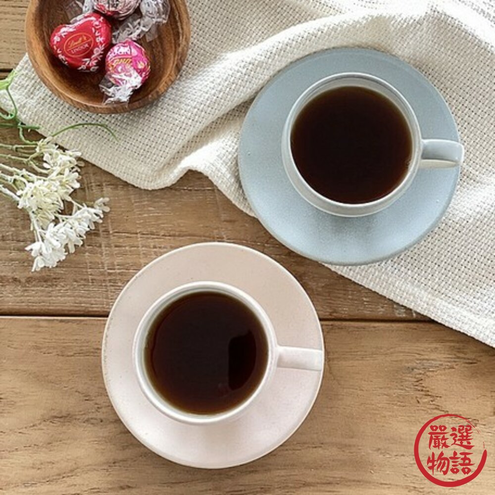 日本製 美濃燒 歐式杯碟組 莫蘭迪色 咖啡杯 馬克杯 碟子 下午茶 質感餐具 餐具 餐廳 咖啡廳-圖片-7