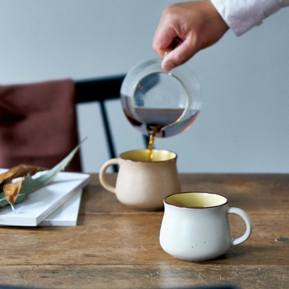 SF-018678-日本製 陶瓷對杯 馬克杯 柔和色 美濃燒 對杯禮盒 270ml 咖啡杯 盒裝 交換禮物 結婚 生日